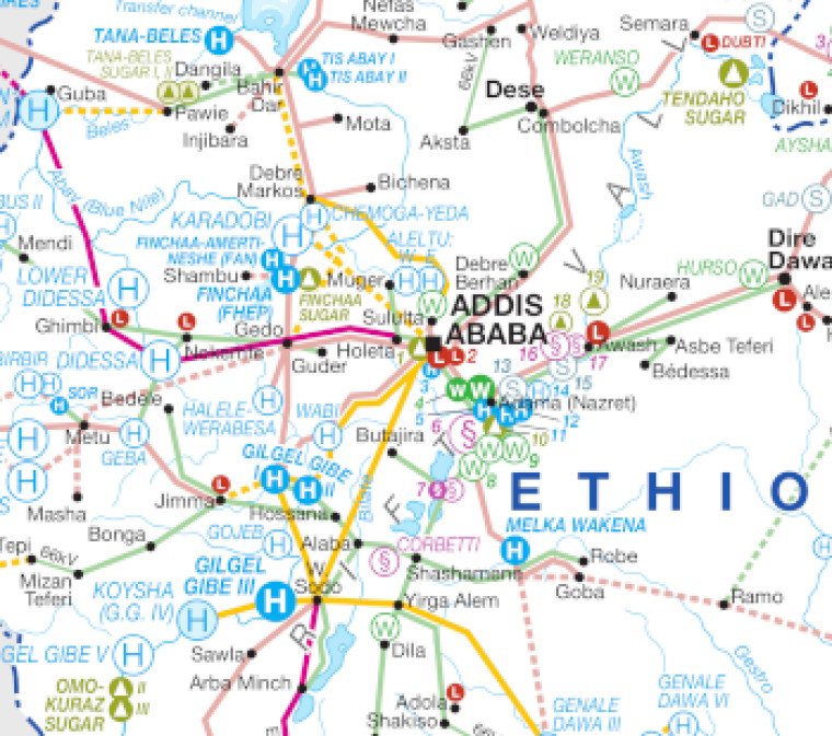 Ethiopia power map cropped