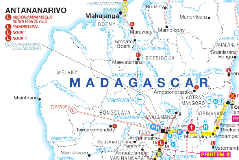 Madagascar power map, cropped