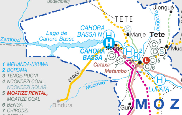 Mozambique power map, cropped