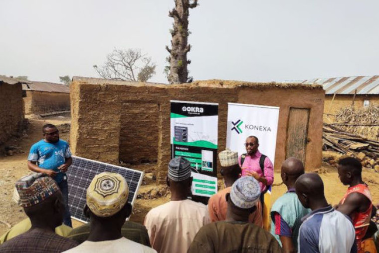 Okra Solar mesh-grid, Nigeria