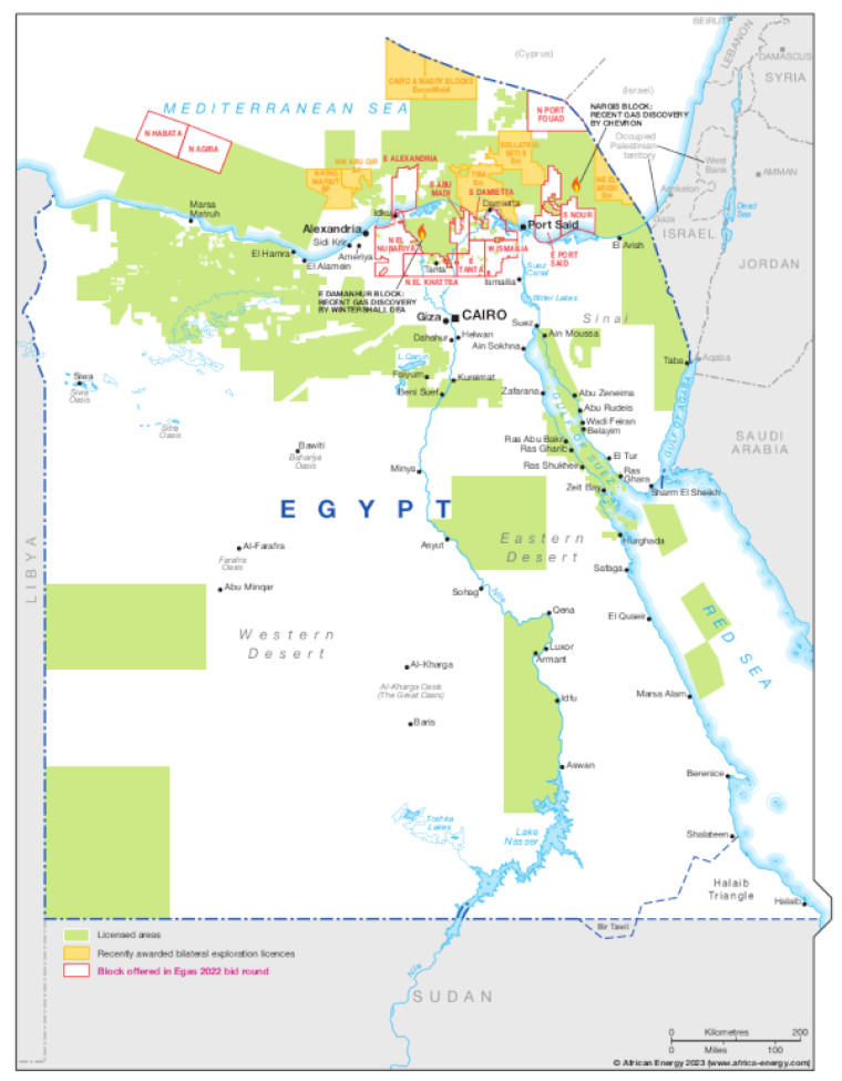 Egypt's new oil and gas licences