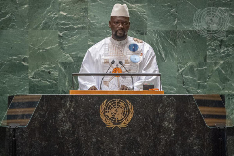 Guinea President Mamady Doumbouya