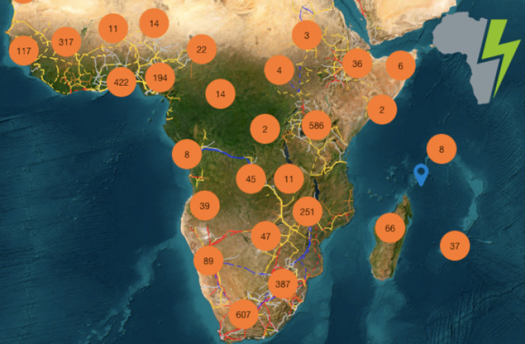 IPPs across Africa, from African Energy Live Data