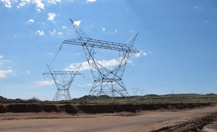 Eskom power transmission lines