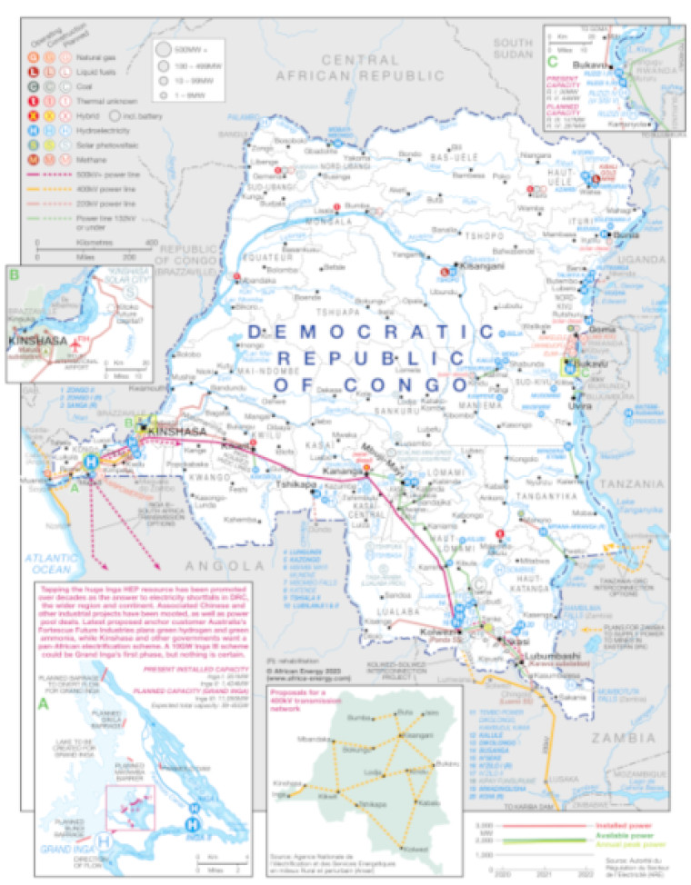 DR Congo power map, low res